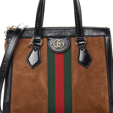 gucci ophidia brown suede